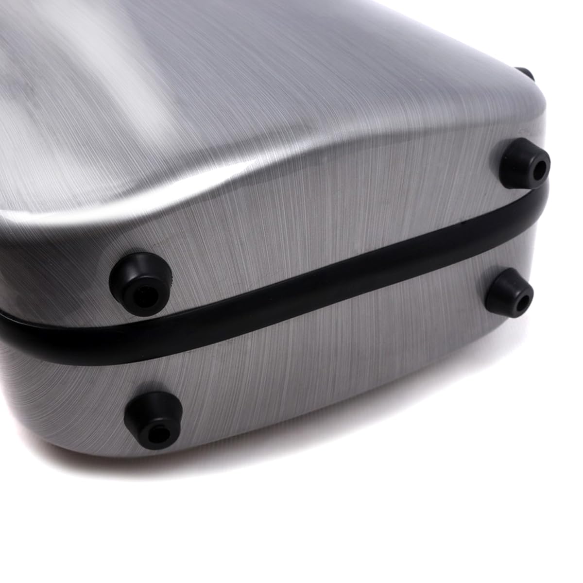 Custodia per violino 4/4 in fibra di carbonio con serratura ultraleggera 21 kg Custodia rigida Full Size Nero Velour Interni Cinghie Zaino colofonia Tasca Igrometro Accessori Storage