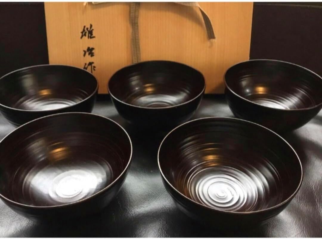 山中塗のお吸物椀六客 山中塗り吸物椀 四客 山中塗のお吸物椀六客