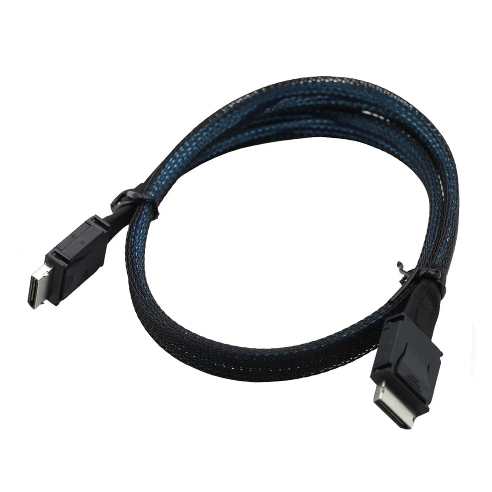 Cavo di prolunga dati per server PCIe Oculink SFF 8611 4I a MI NI S*A*S SFF-8611 4I, cavo di prolunga dati da maschio a maschio (100 cm)
