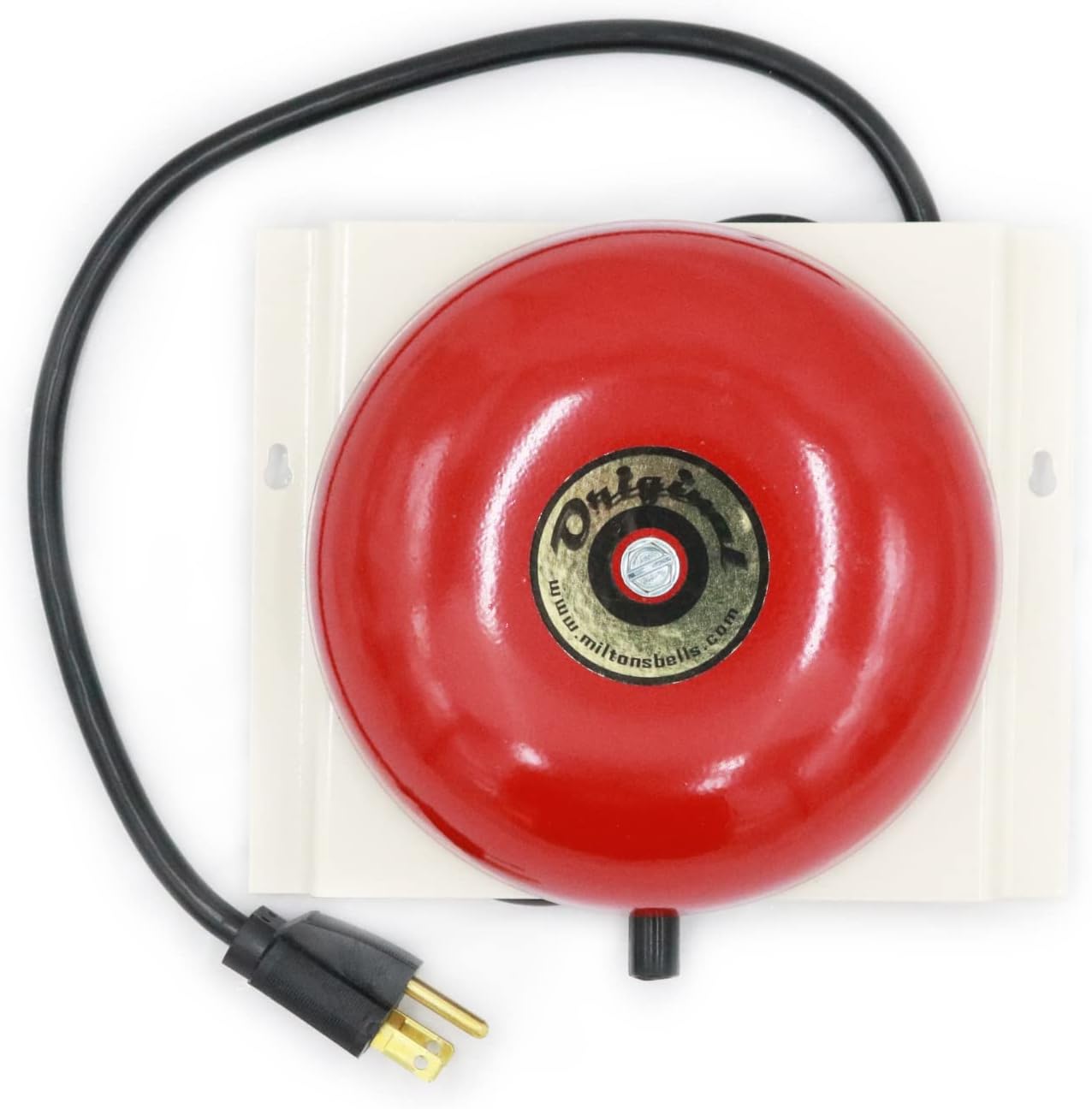 Milton’s Bells Red Original Driveway Bell Kit with 50