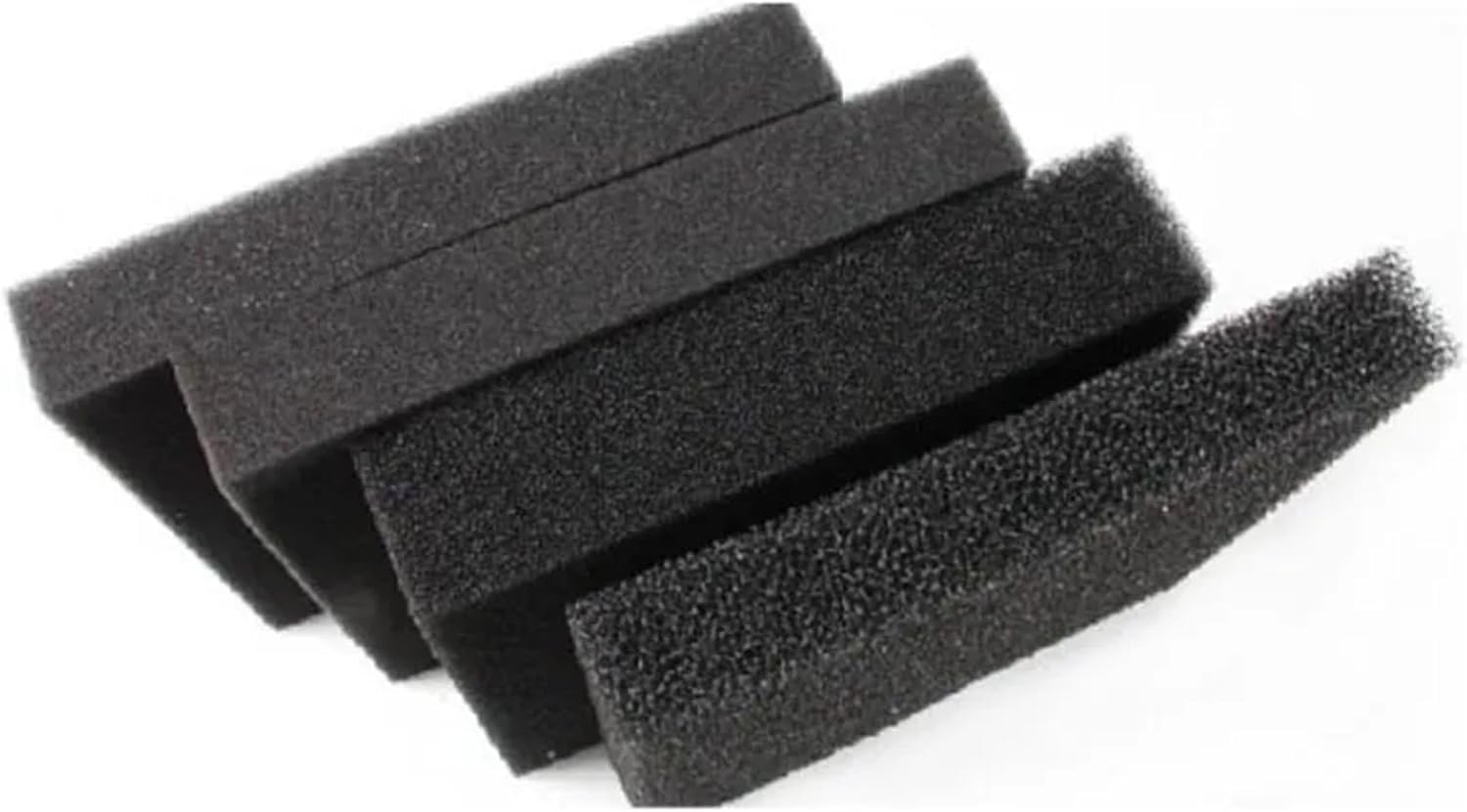 Gąbka filtracyjna do akwarium, czarna pianka filtracyjna do akwarium, gąbka filtracyjna do biochemicznego akwarium, skimmer, długi czas użytkowania, gąbka filtracyjna do akwarium i stawu(25ppi,50x50x4