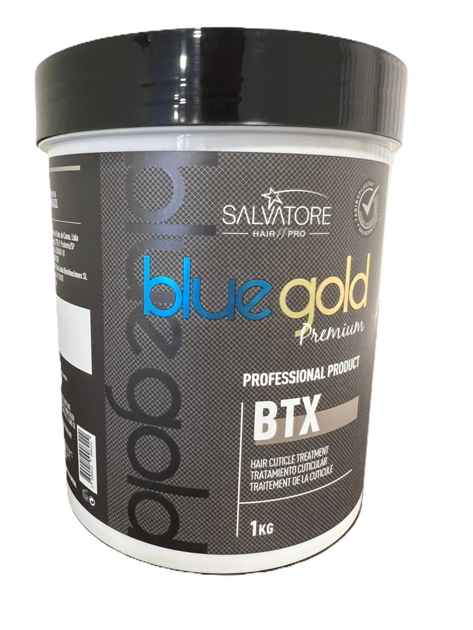 SALVATORE Blue Gold Premium – Professional Hair Realignment Keratin Treatment & BTX Haircare System