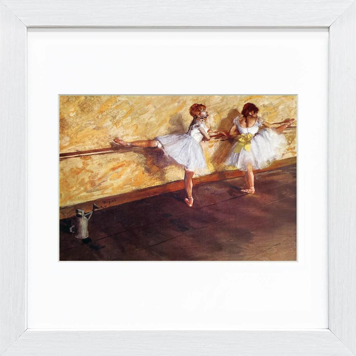 Amazon.co.jp: おうち美術館 絵画 ドガ バーで練習する踊り子たち