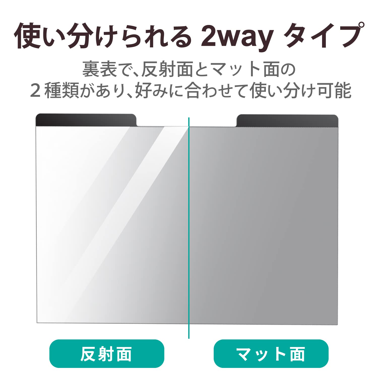 Amazon.co.jp: エレコム(ELECOM) 12.5インチワイド 覗き見防止