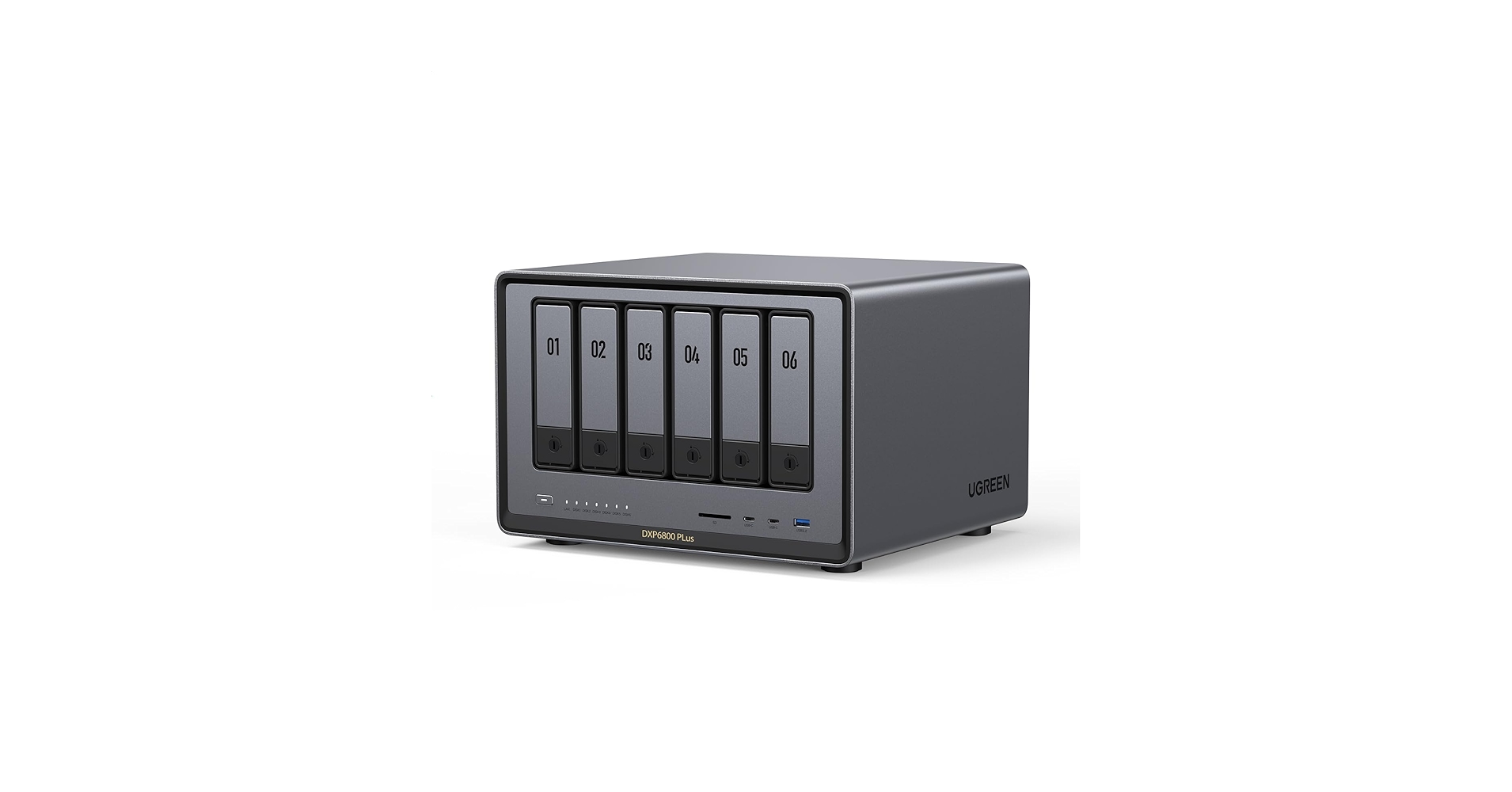 【新品未開封】UGREEN NASync DXP6800 Pro UGREEN 6ベイ NAS｜最大196TB & 30日間の安心お試し