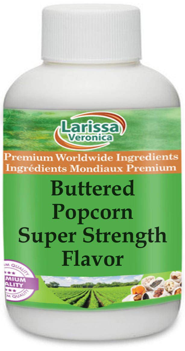 Buttered Popcorn Super Strength Flavor (16 oz, ZIN: 527579)