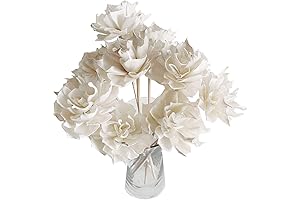 10 Waterlily Dahlias Line Arrangement Sola Flower Aromatherapy Diffuser Reed Replacement