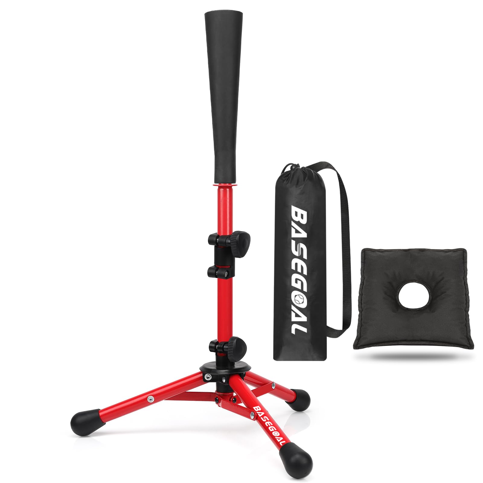 Baseball Tee for Kids,Batting Tee,Softball Tee,Youth Hitting Tee,Teeball Tee,Travel Tee,Easy Adjustable Height