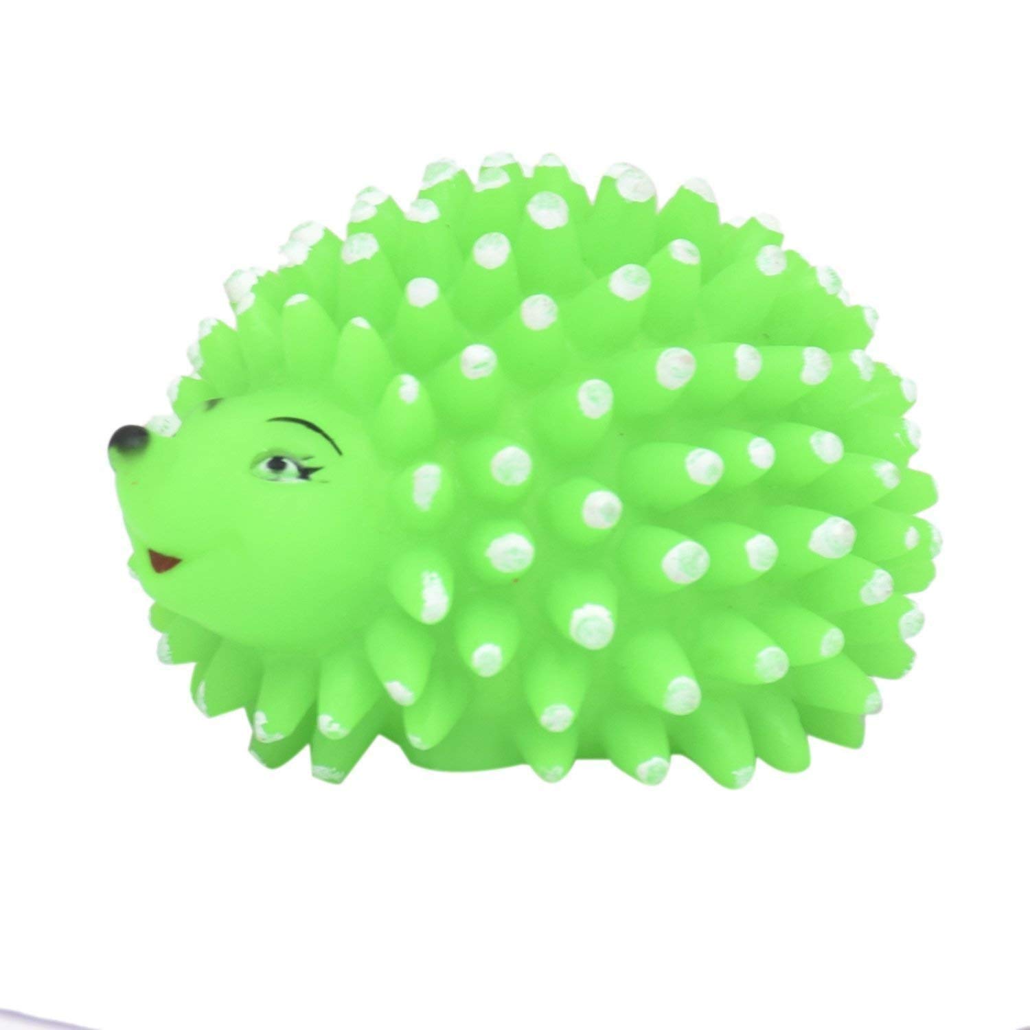 Sage Square Natural Rubber Cute Colorful Hedgehog Squeaky Toy for Puppy Dog - (Color May Vary) (B09W96V4HC) Amazon Price History, Amazon Price Tracker