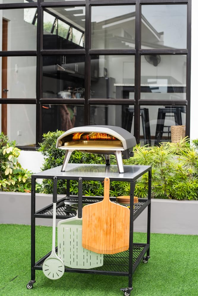 Ooni Pelle à pizza 35cm – Pelle à pizza perforée en aluminium – Tournez et servez vos pizzas avec style – Accessoires pour four à pizza - Pelle a Pizza