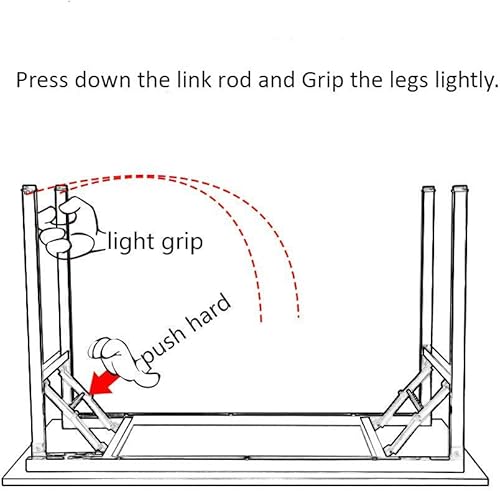 Miniatura 7 de Need - Escritorio plegable para computadora de 39.4 pulgadas, mesa de oficina, escritorio de escritura, trabajo, estudio, para niños, estudiantes,