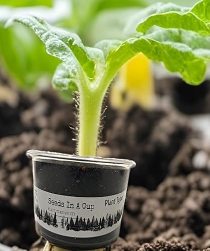 Miniatura 5 de Semillas en una taza - Kit de cultivo de plantas (Tomato)