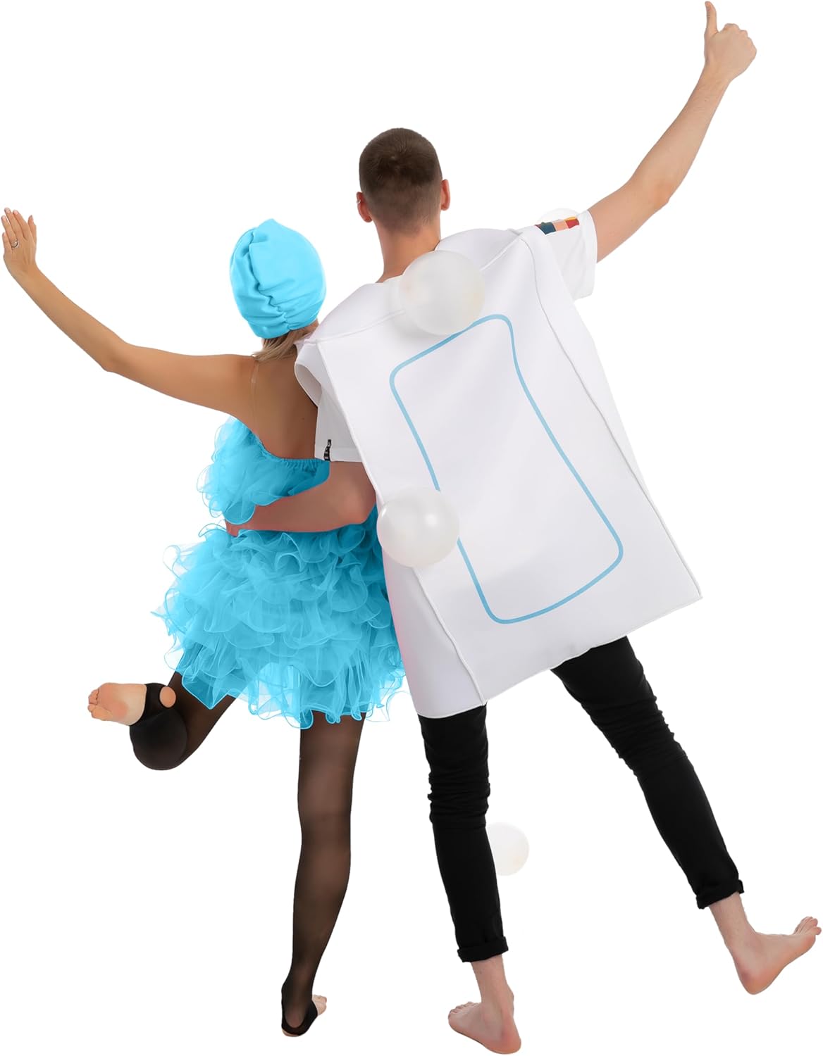 Spooktacular Creations Loofah and Soap Costume, Halloween Couples Costume for Adult for Halloween Cosplay Party - Image 7