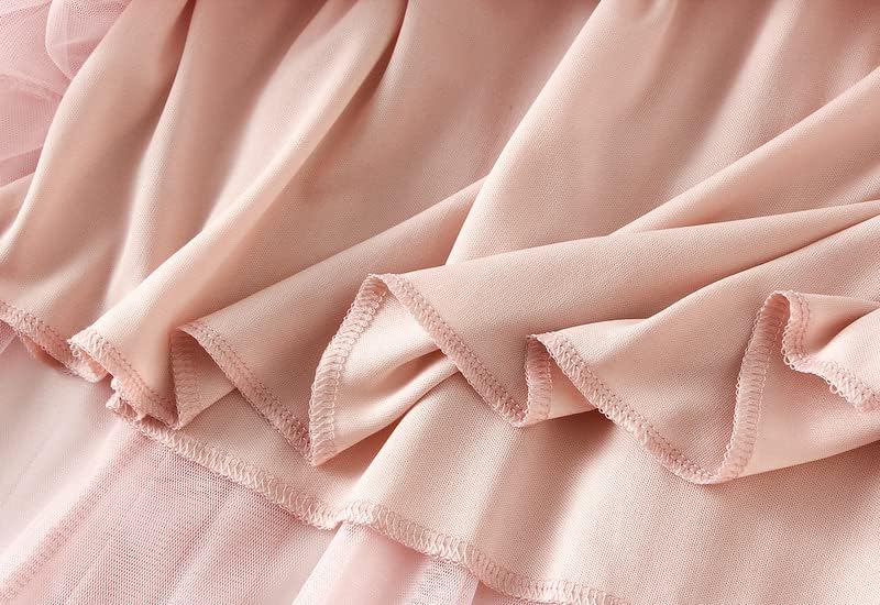 Women's A-Line Fairy Elastic High Waist Mesh Tutu Tulle Midi Skirt - Image 5