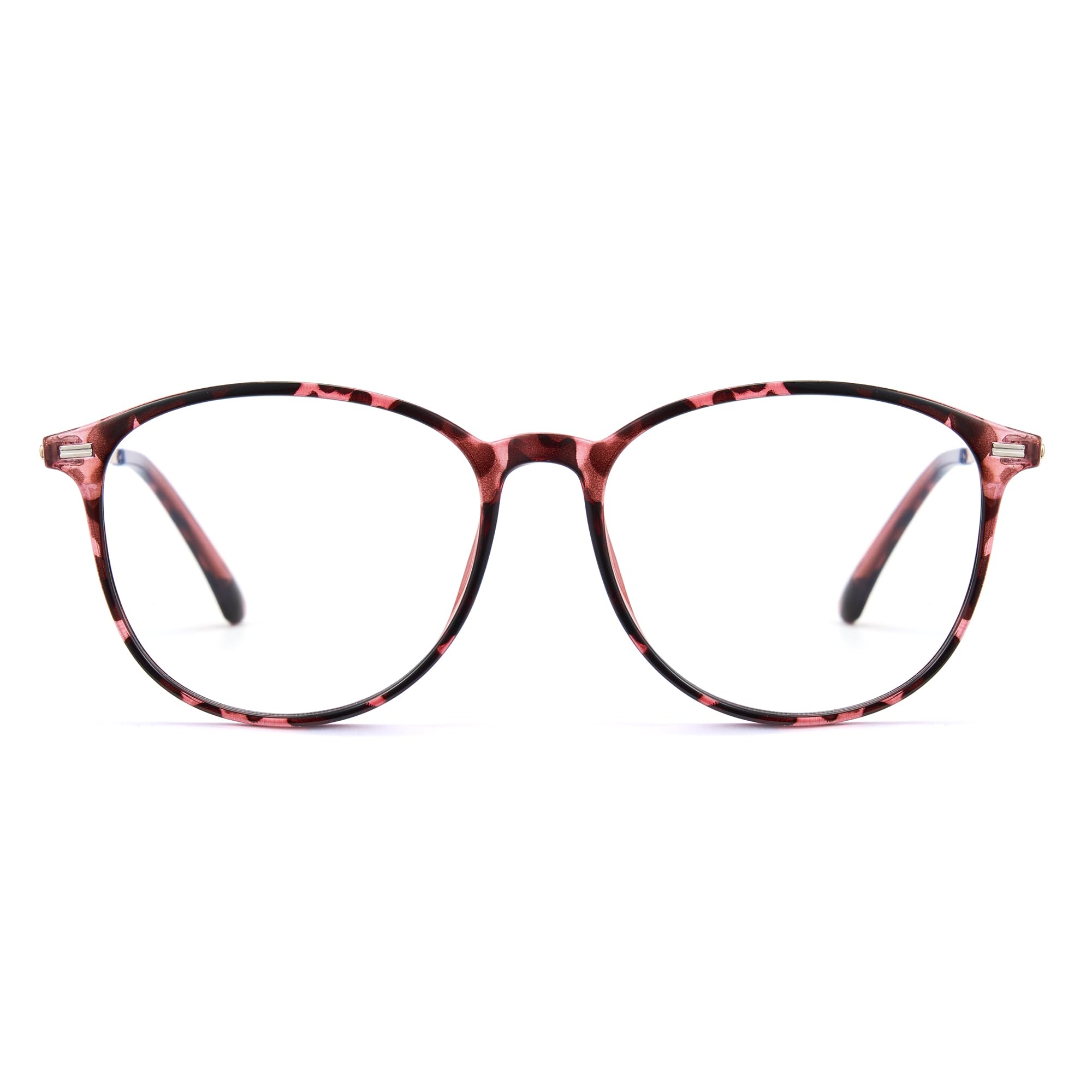 Cyxus Round Blue Light Glasses for Men & Women, TR90+Metal Frame PC Lenses for Office, Gaming & Screen Protection 8357 - 2
