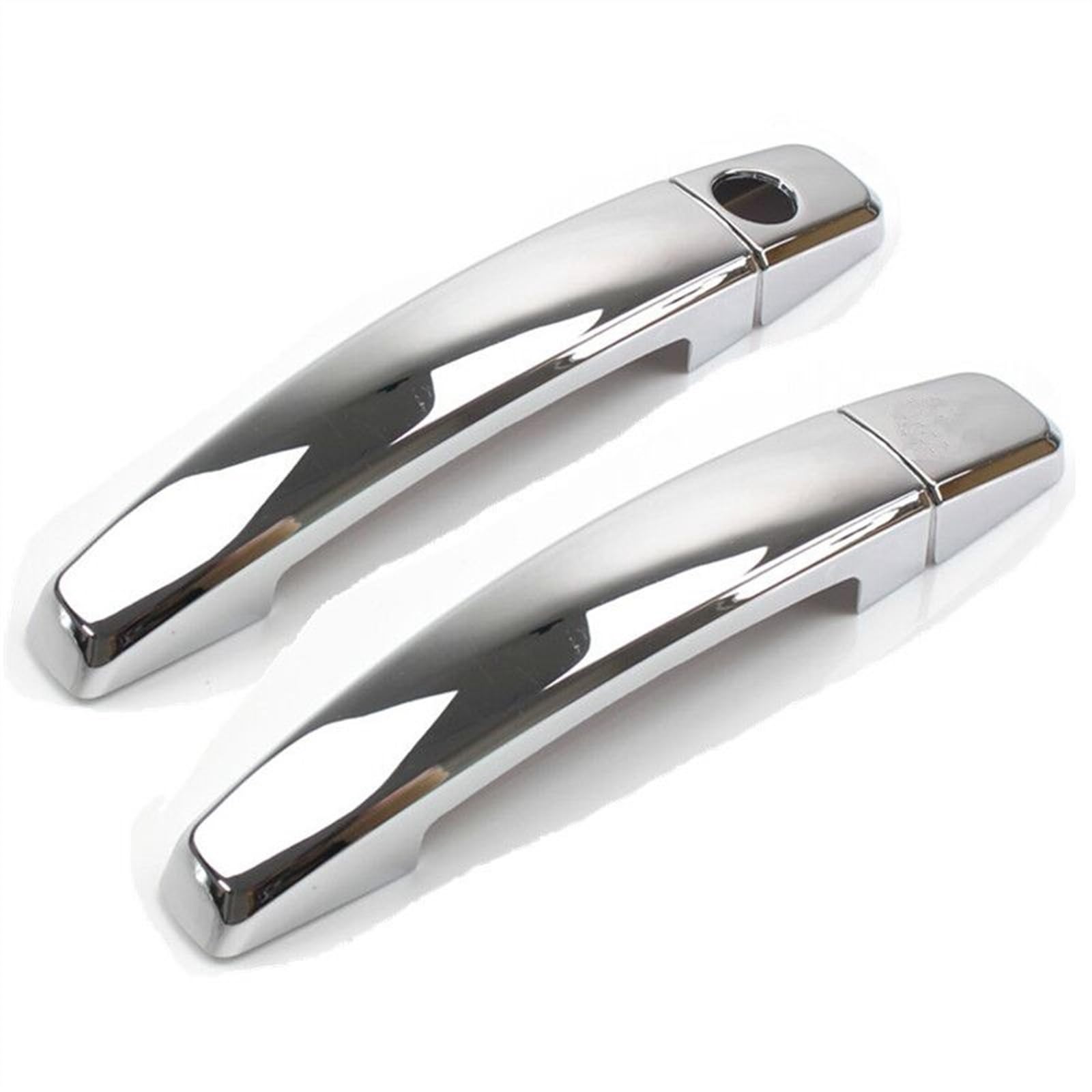 UJNHEQ Chrome Car Exterior Door Handle Covers Stickers Trim for Citroen C3 Mk1 2002 2003 2004 2005 2006 2007 2008 2009(2 Door)