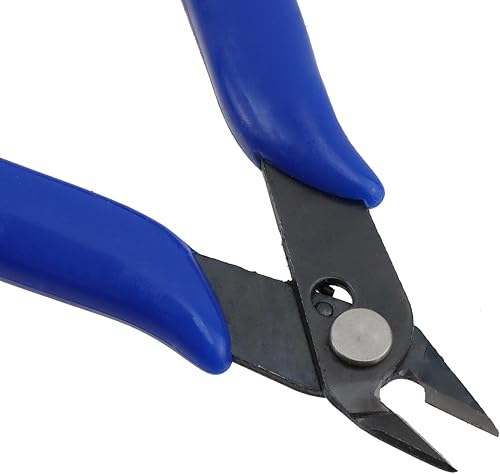Vista 27 de T Tulead Alicates diagonales de acero al carbono 170ii negro 170ii cortadores de alambre cortadores de alambre cortadores de alambre paquete de 3