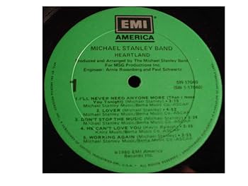 Amazon.com: MICHAEL STANLEY BAND-HEARTLAND: CDs & Vinyl