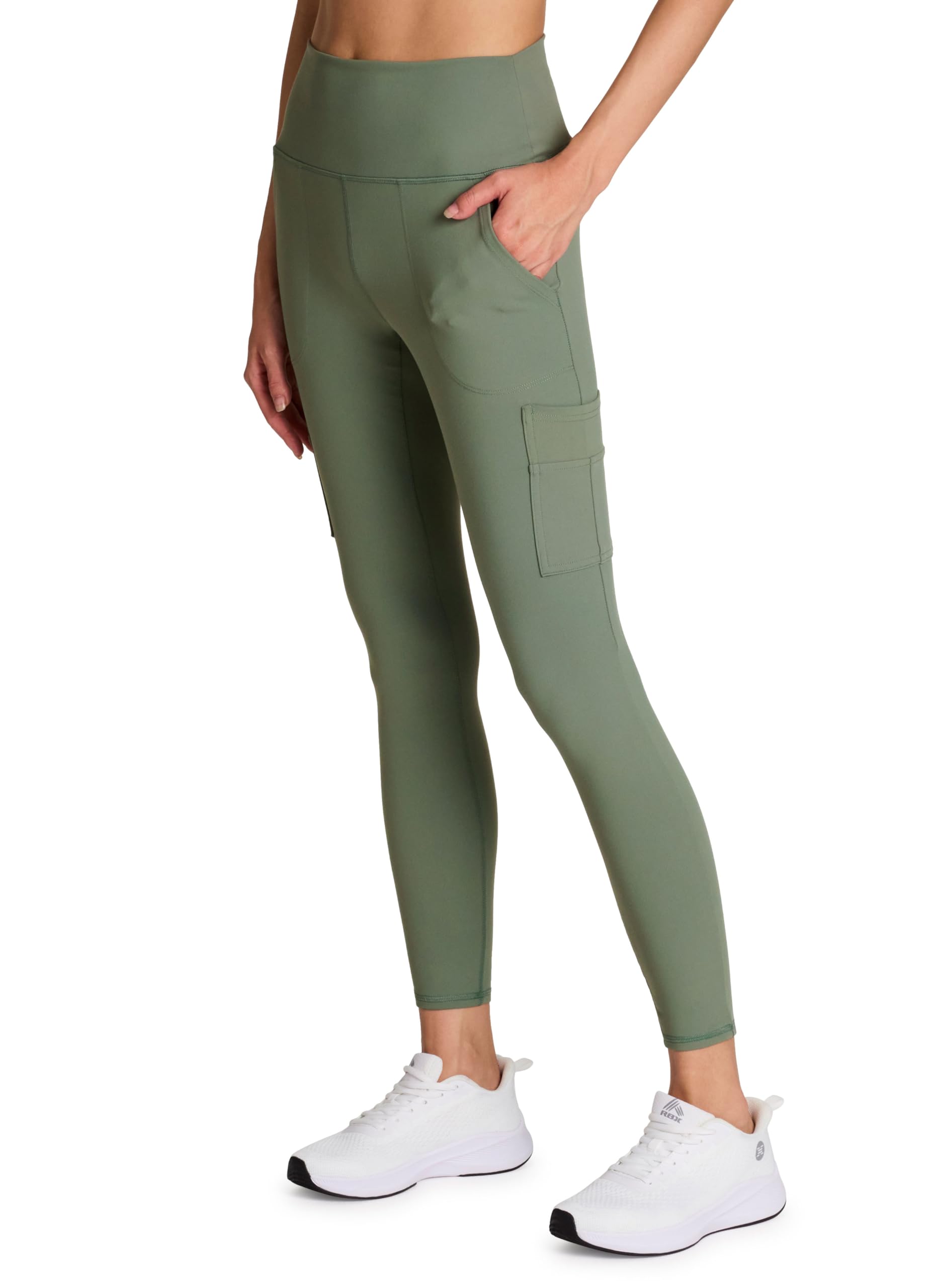 Avalanche Women's Outdoors Workout High Impact Full Length Cargo Pocket Legging