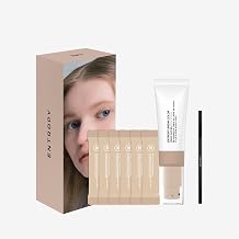 ENTROPY MAKEUP Brow Color #Beige Brown، Brow Bleach Kit، مجموعة تلوين الحواجب طويلة الأمد للحواجب ذات المظهر الطبيعي، حتى 4 أسابيع، مستخلص الصبار والمورينجا المغذي، 6 تطبيقات، سهل الاستخدام