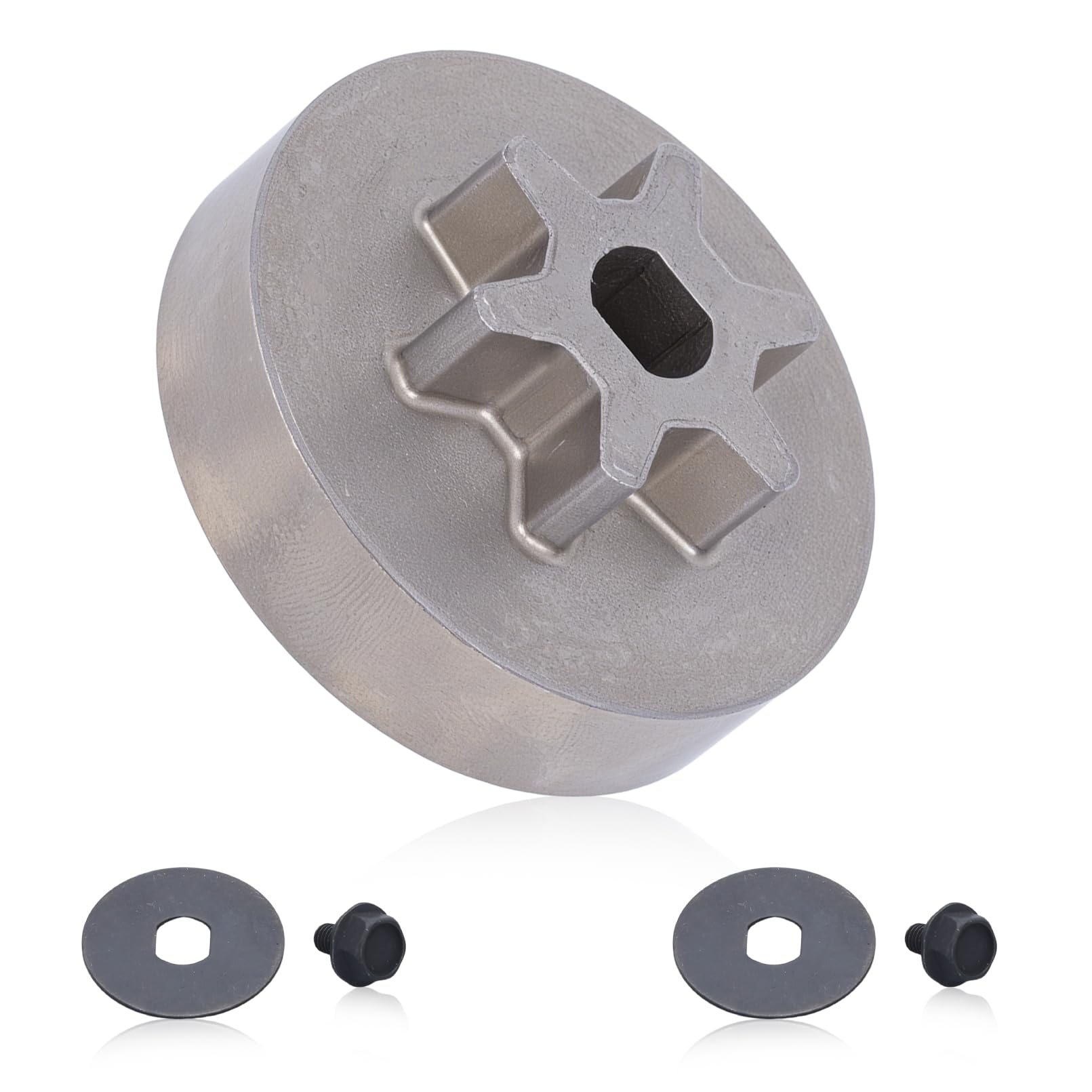 Adefol Piñón de accionamiento para Dewalt DCCS620B DCCS620P1 DCCS670X1 DCCS690B DCCS690H1 DCCS690M1 DCCS670B DCM575 DCM565 Motosierra, disco pasivo avcePerno y arandela, reemplazo 906182228