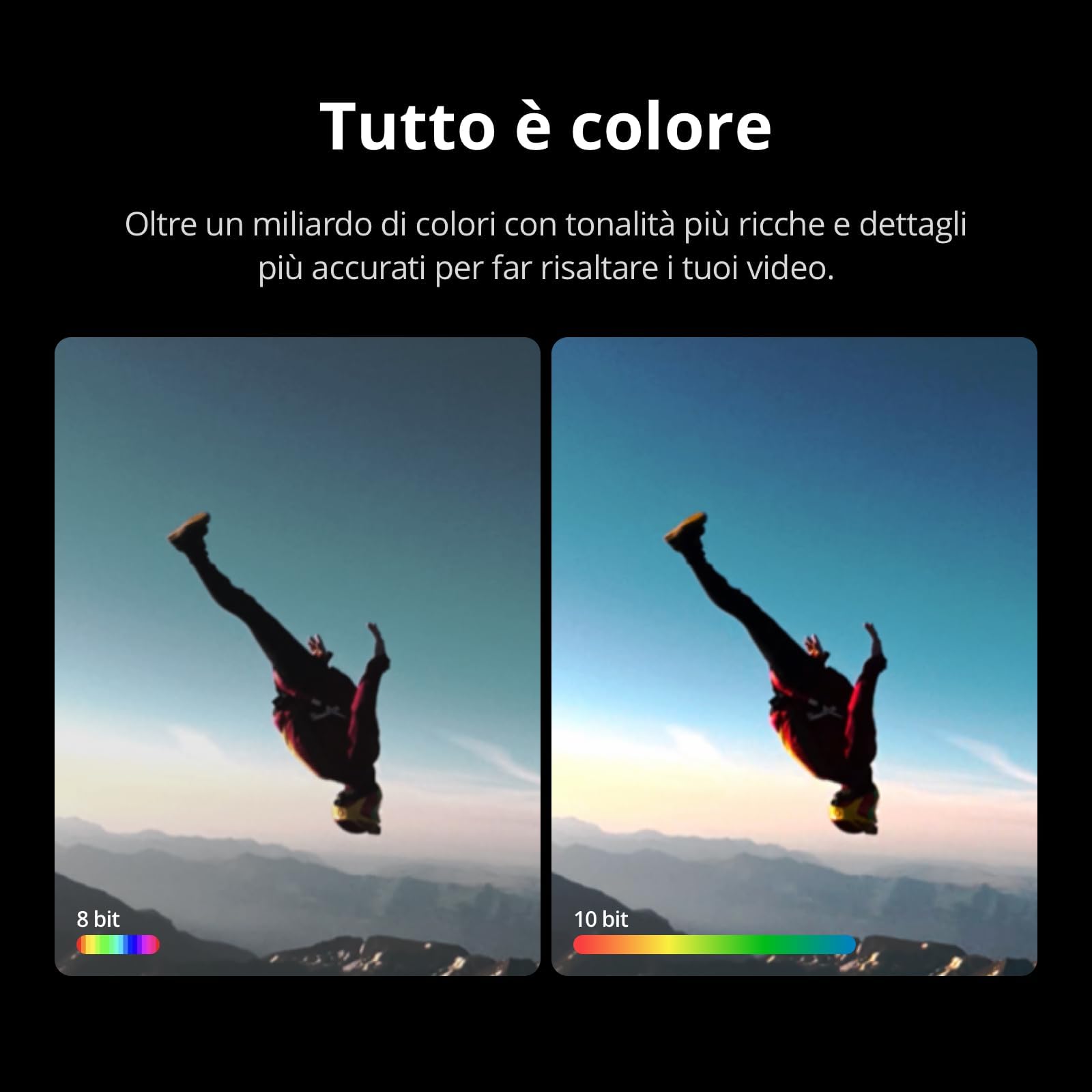 DJI Osmo Action 5 Pro Combo Standard Bundle, Fotocamera impermeabile con sensore 1/1.3", video 4K/120fps per vlog, viaggi e attività all'aperto, Tracciamento del soggetto, stabilizzazione