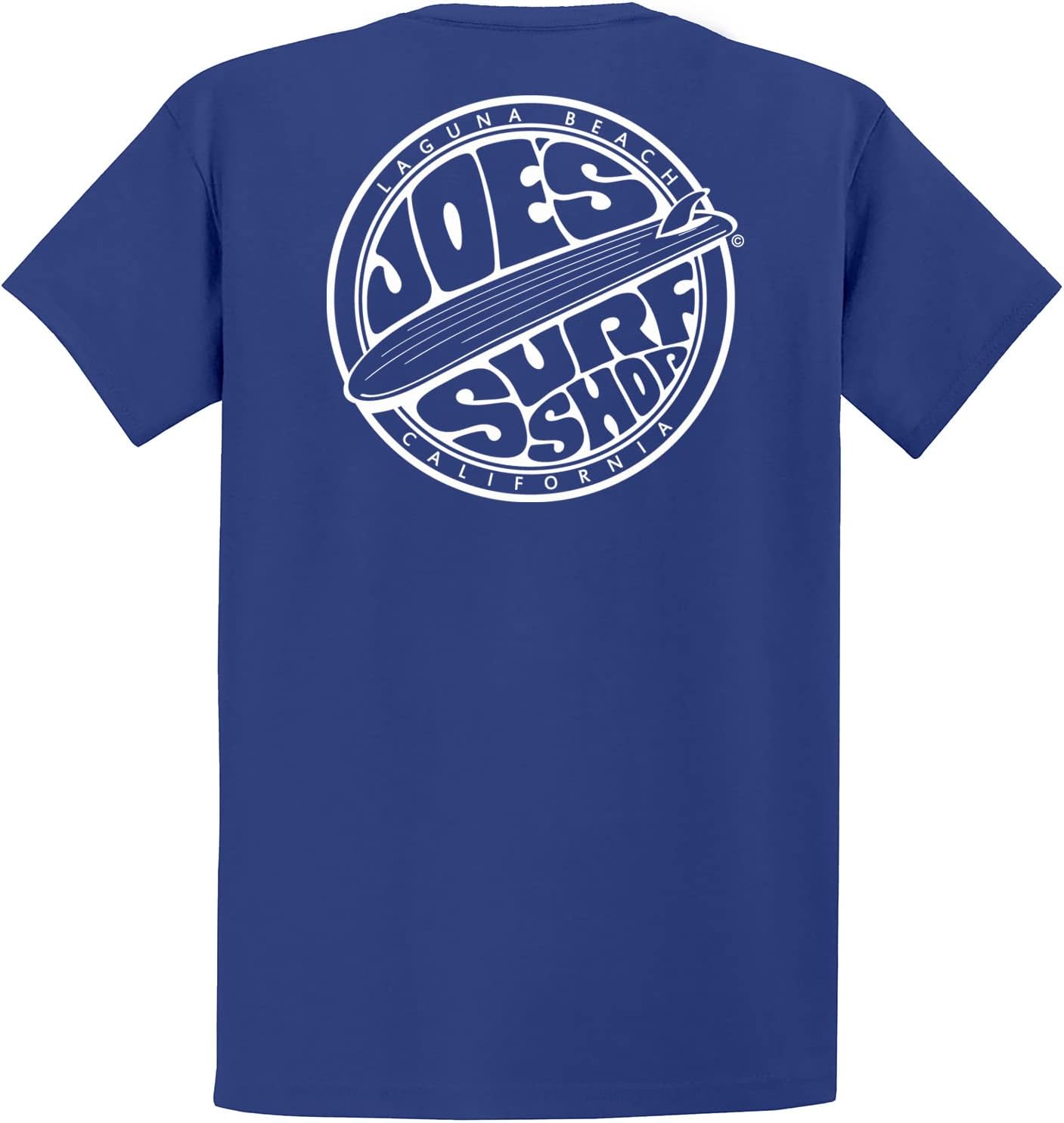 JOES SURF SHOP Men's Fins Up T-Shirts, Lightweight Version of Our Classic Tee