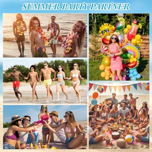 Image of 48 Pcs Travel Size Mini Sunscreen Bulk for Summer Vacation Spf 30 Water Resistant Sunscreen Lotion Sunblock for Thank You Gifts Hawaiian Wedding Pool Party Favor (Summer Beach)
