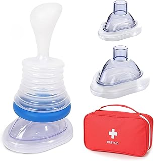 Choking Rescue Device for Adults and Kids, Portable First Aid Choking Device Kit, Choking Emergency Device Training Model, Anti Choking Device for Indoor and Outdoor