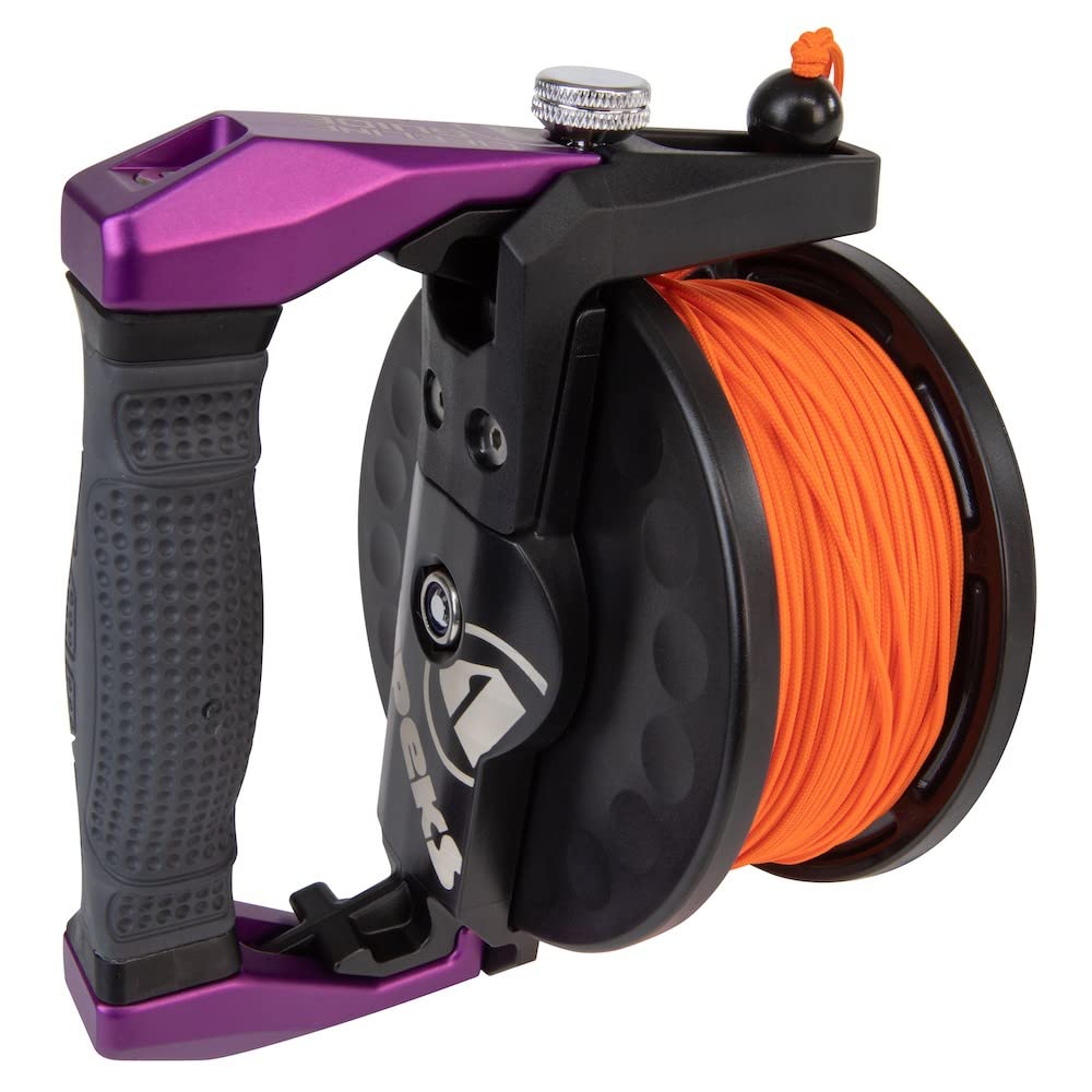 Apeks 120m Guide Reel, Purple