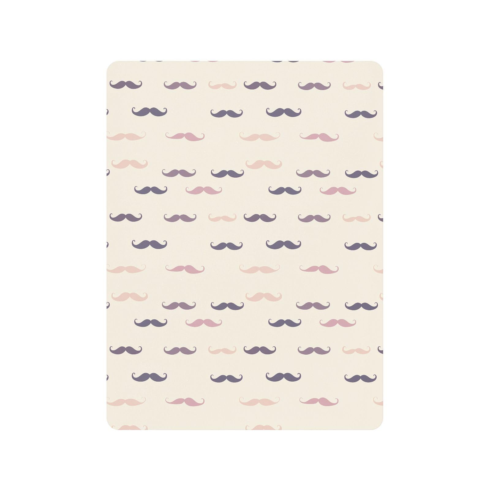 Boho Semplice Stile Baffi Retrò Lenzuola Culla Cotone Baby Playard Lenzuolo Morbido Elastico Culla Culla, 1 Pacco