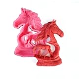 Tone Fun Horse Steed Shape Candle Silicone Molds for Making Candle, Resin, Aromatherapy Candles, Handmade Wax Soap, Home Decor, Craft