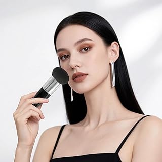 Generic Esponja de maquillaje con mango para ...