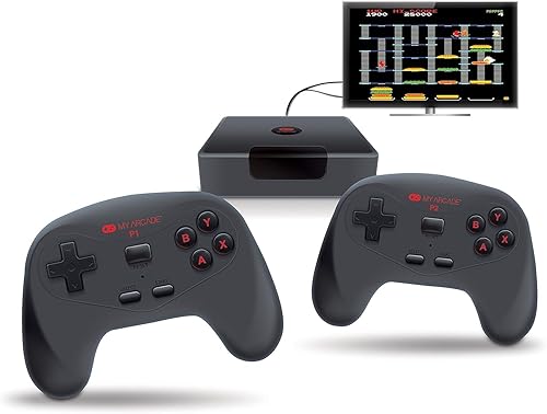Miniatura 3 de My Arcade GameStation Wireless HD Consola de videojuegos Data East con más de 250 juegos, DGUNL-4144, Plug and Play