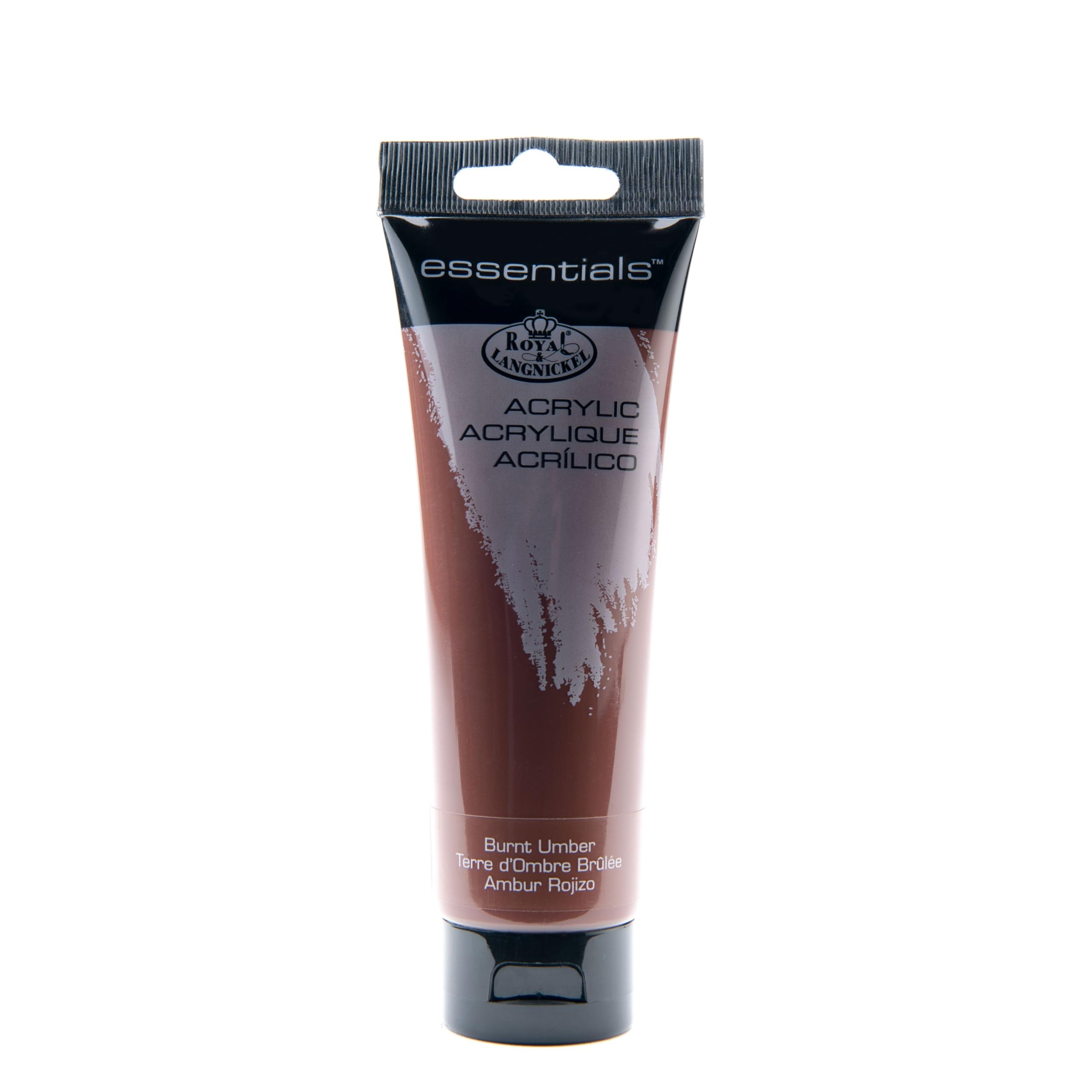 Royal & Langnickel Essentials 120ml Acrylic Paint - BURNT UMBER
