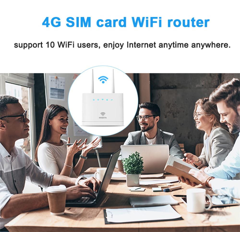 Modem karty SIM 4G LTE CPE 32 użytkownik Wi-Fi RJ45 X 2 WAN LAN, przenośny hotspot Wi-Fi, 4 duże anteny, router bezprzewodowy (Compact T90)
