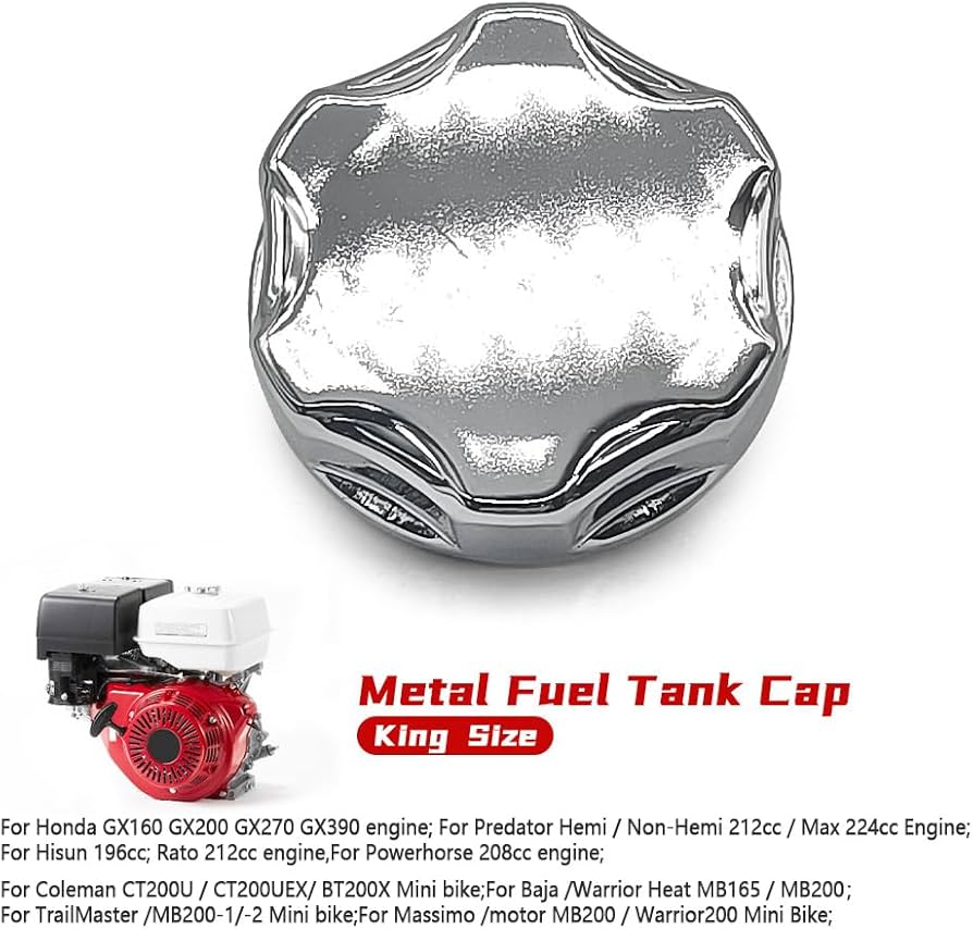 Amazon.com: 17620-Z4H-900 Metal Gas Cap King Size Fit for Honda