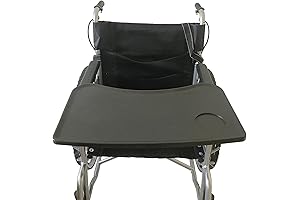 Easy On/Off Wheelchair Tray with Cup Holder