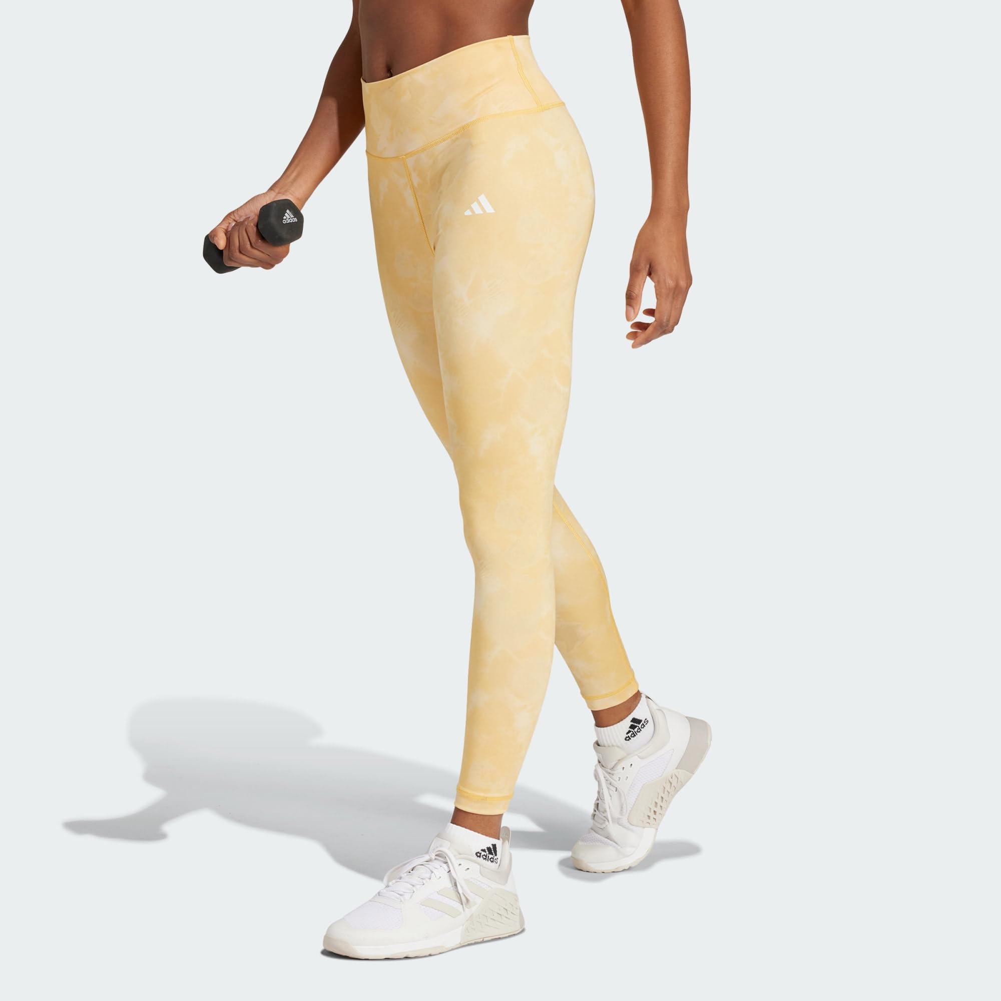 adidas - Train Essentials AOP Flower Tie-Dye Leggings, Leggings Donna