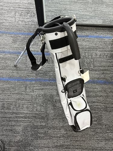 RIOROO ゴルフ スタンドバッグ セルフスタンド クラブケース キャディバッグ 7～8本のクラブを収納可能 自動引き込み 超軽量 安定感 【超軽量997g 3色 大容量収納】3ポケット クーラーバッグ付き 初心者からプロまで対応 男女兼用