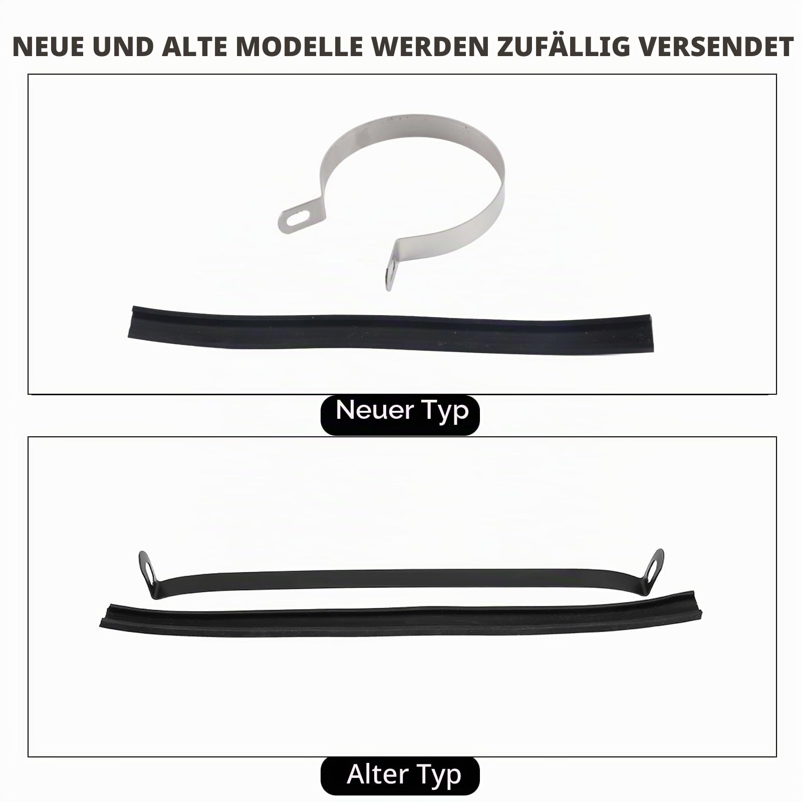 Motorrad Universal Auspuff mit ABE Carbon Zubehörset