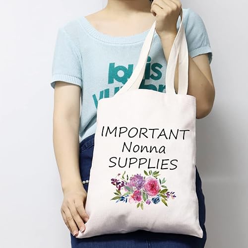 Miniatura 3 de JXGZSO Importante Nonna Supplies Tote Bag Nonna Regalo de cumpleaños Nonna Regalo Nonna Regalo del Día de la Madre