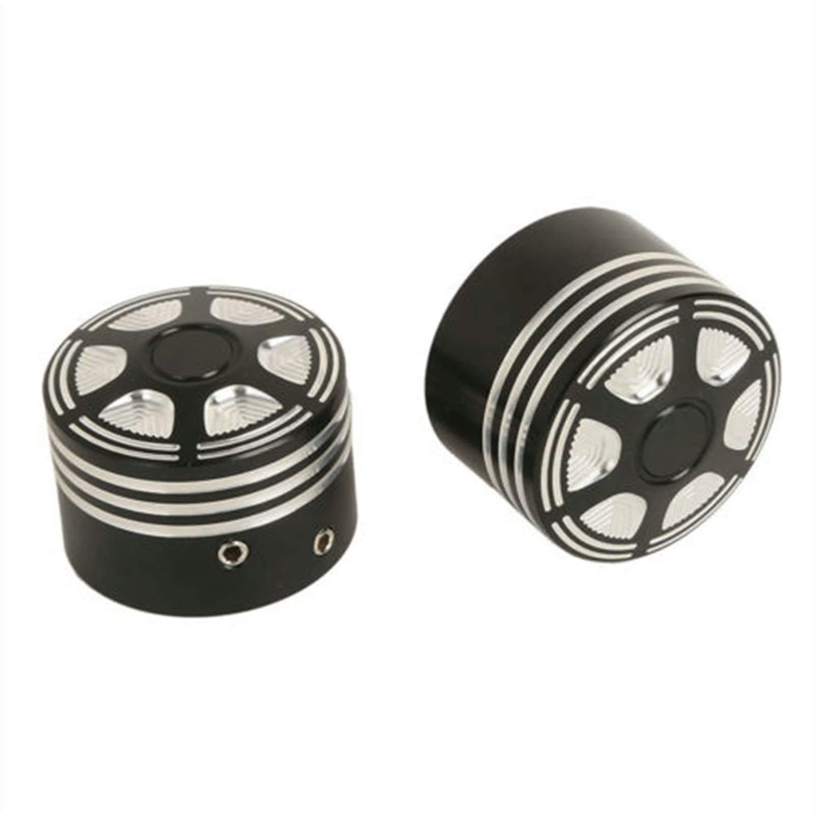 Couvre-essieu avant pour Harley Touring, XL et Softail : kit d'écrous et boulons de moto de qualité