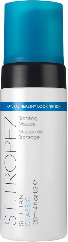 St.Tropez Classic Bronzing Self Tan Mousse for Streak-Free, Golden Tinted, Natural-Looking Tan, 4 Fl Oz