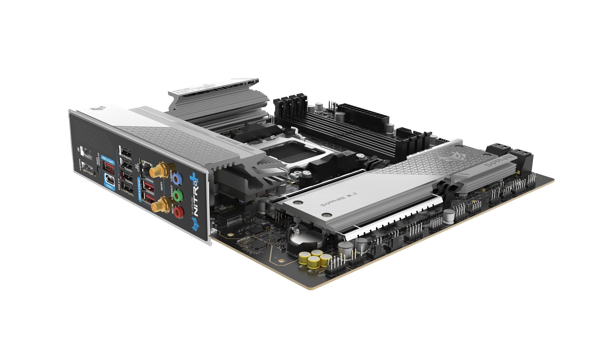 Amazon | SAPPHIRE NITRO+ B850M WIFI Micro-ATXマザーボード 52123-01
