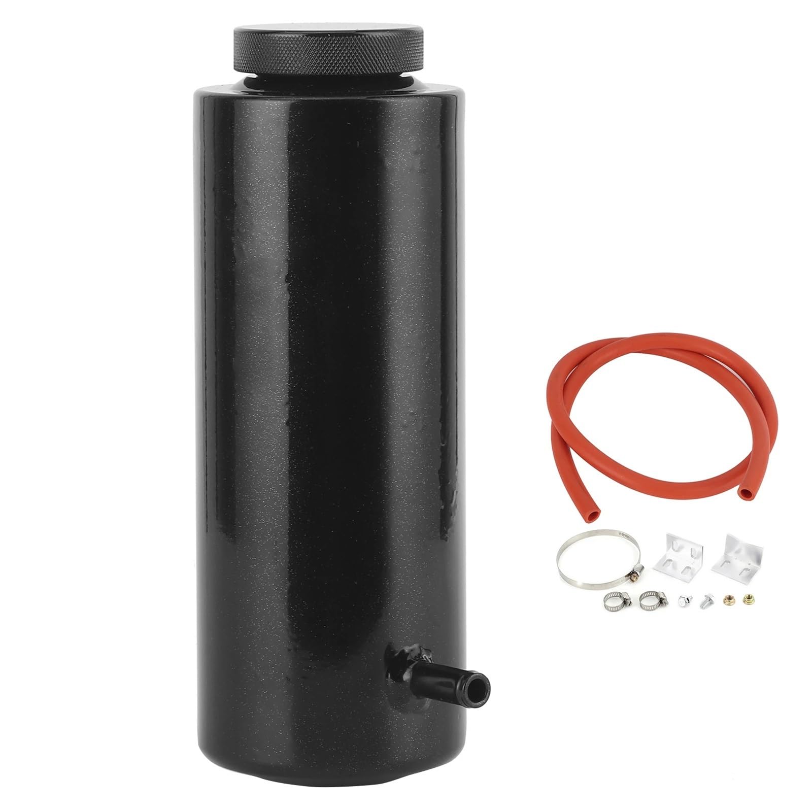 Zestaw Chłodzący,podkładka termiczna 3x7,5 cala chłodnicy pojemnik Do ściągania oleju zbiornik przelewowy butelka stop aluminium uniwersalny 800ml/27oz akcesoria samochodowe