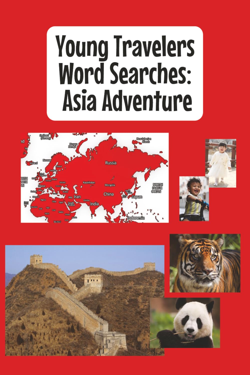 Young Travelers Word Searches: Asia Adventure (Young Traveler Puzzle Books)