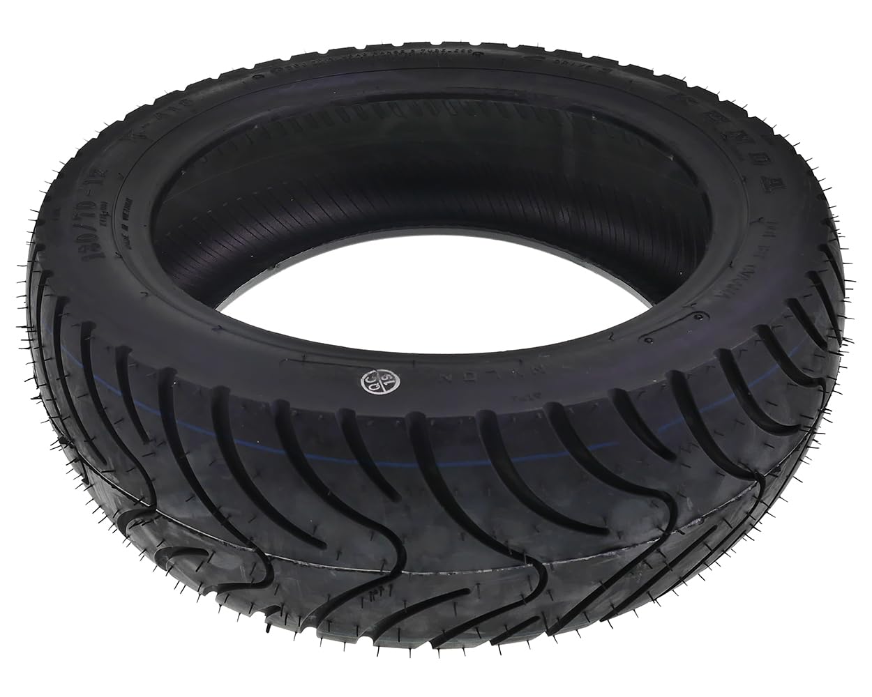 KENDA K413 130 70-12 56J Roller Allwetterreifen Sommerreifen – weiche Gummimischung sportliches Profil hoher Grip für 125ccm Motorrad & Scooter
