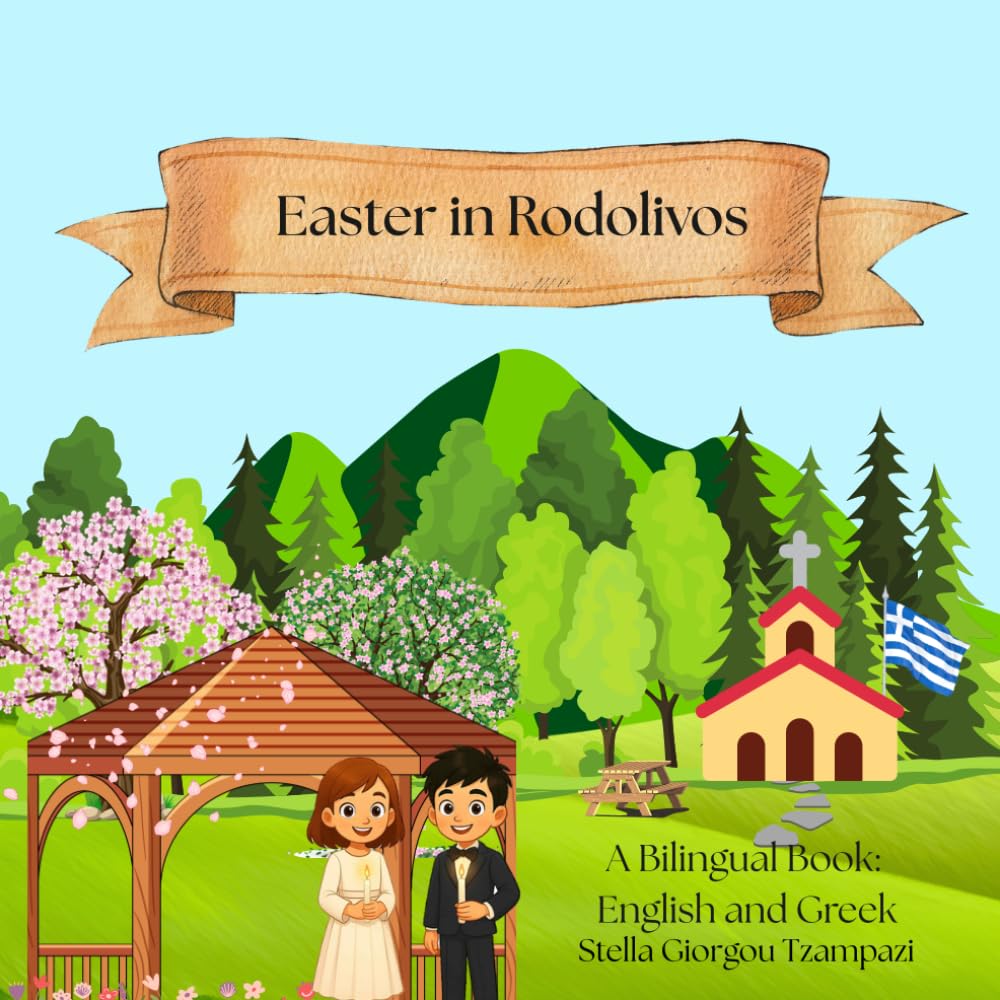 Easter in Rodolivos: A Bilingual Book: English and Greek
