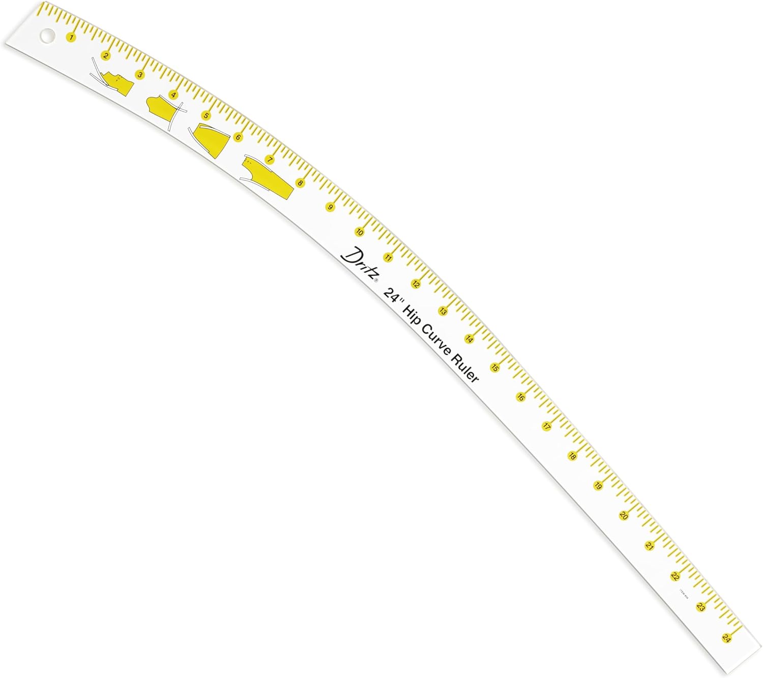 Dritz Design Ruler Trio with Styling Design, Curve & Hip Curve Rulers for Sewing